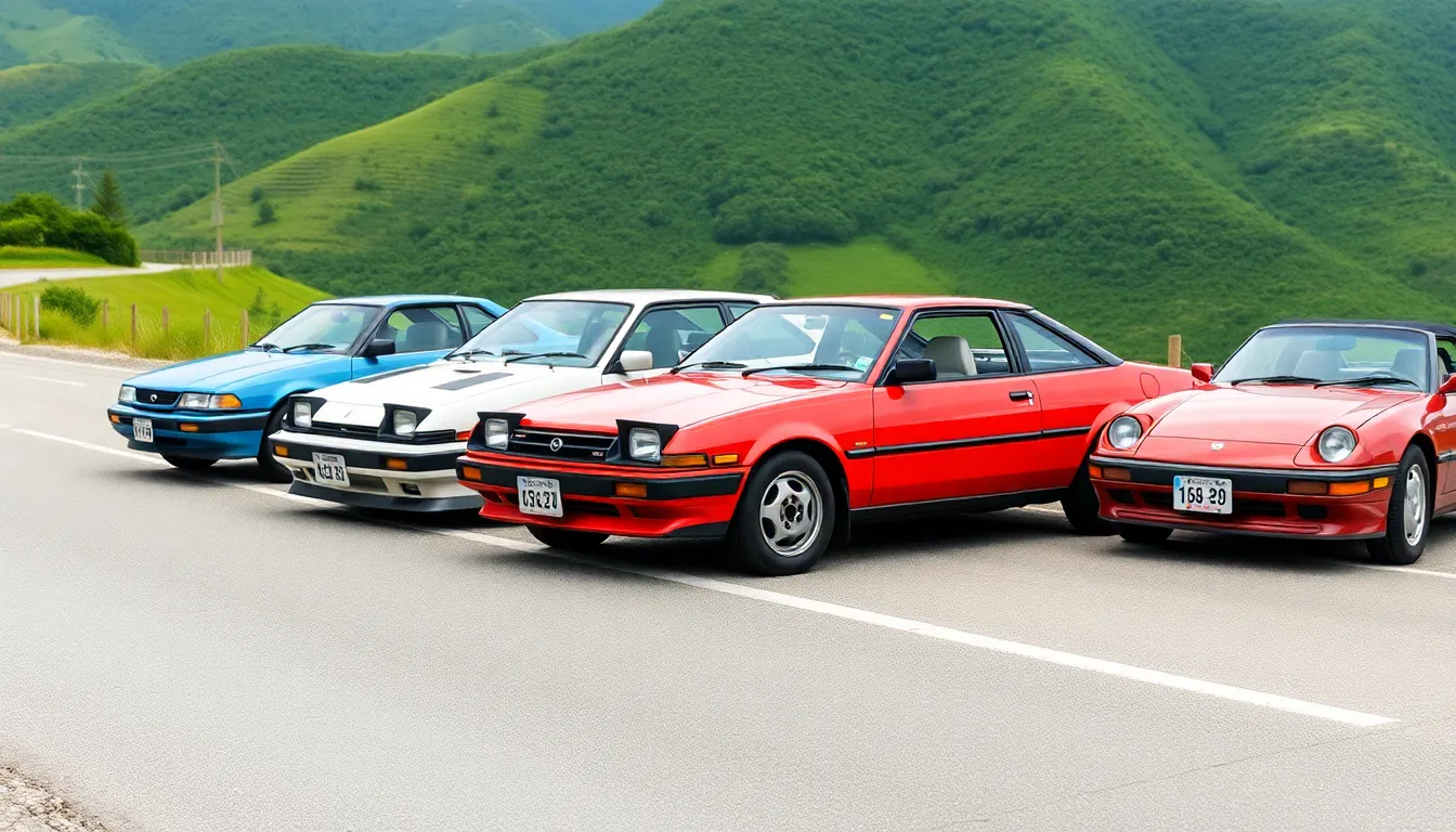 1 old japanese cars