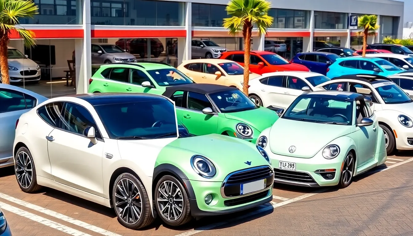 1 pastel cars