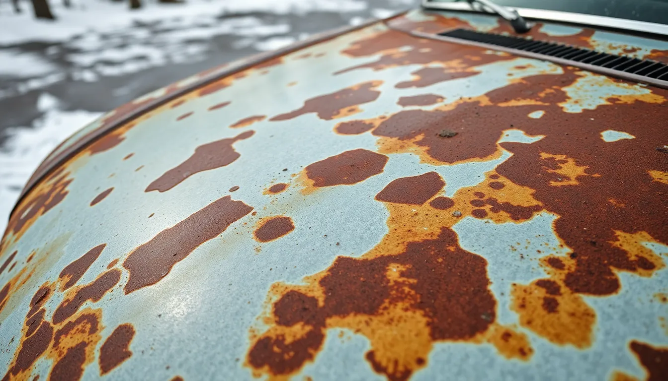 1 rusty cars