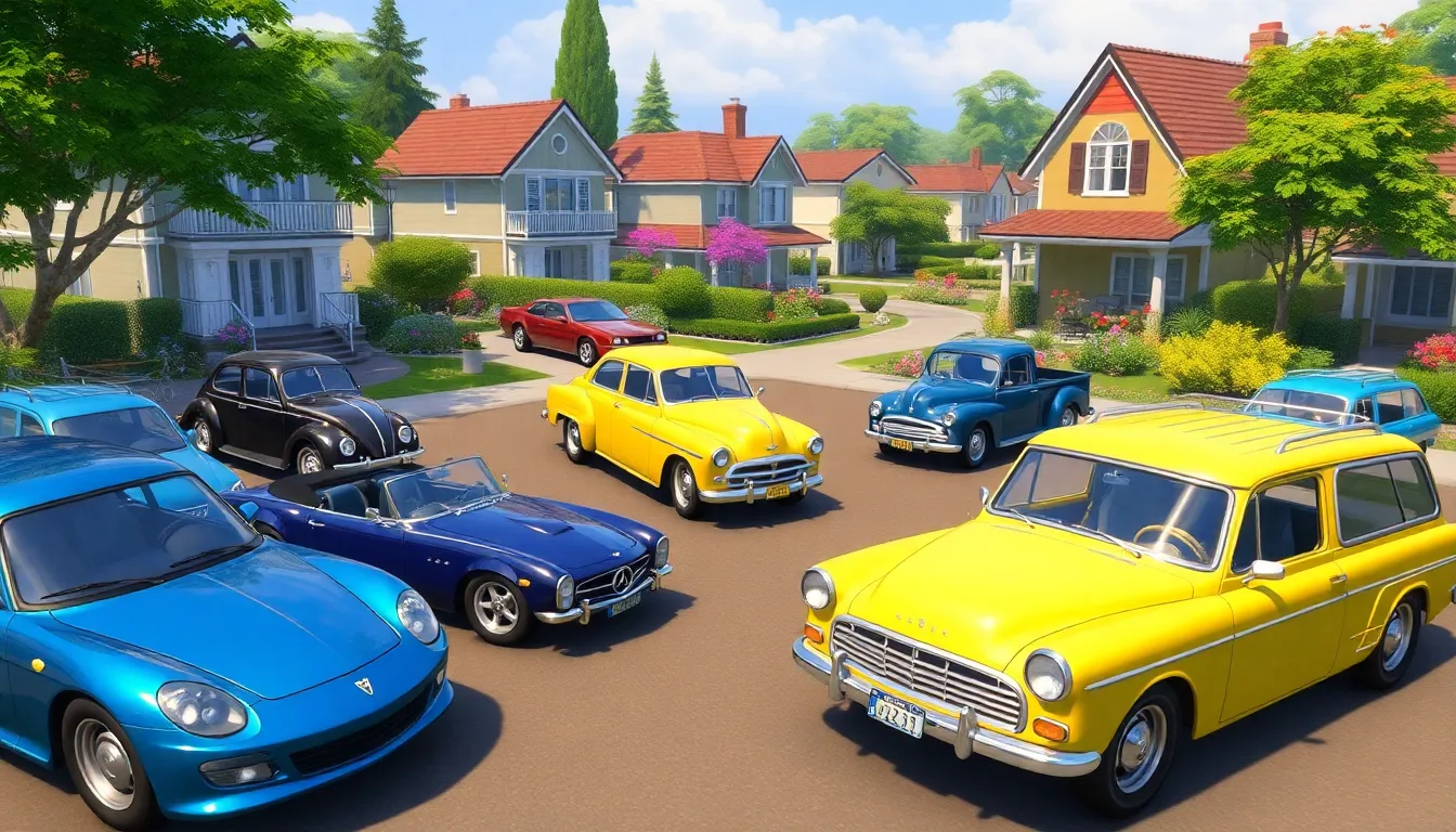 1 sims 4 cars