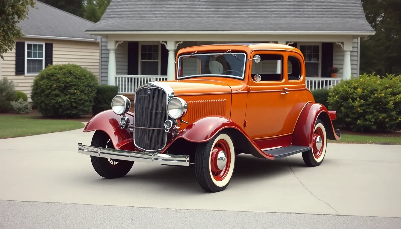 2 1930s cars