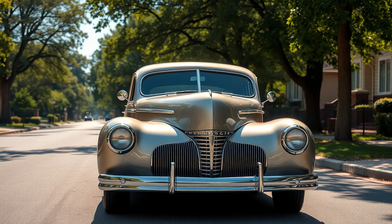 2 1940s cars