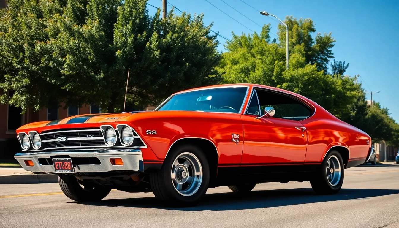 2 60s muscle cars