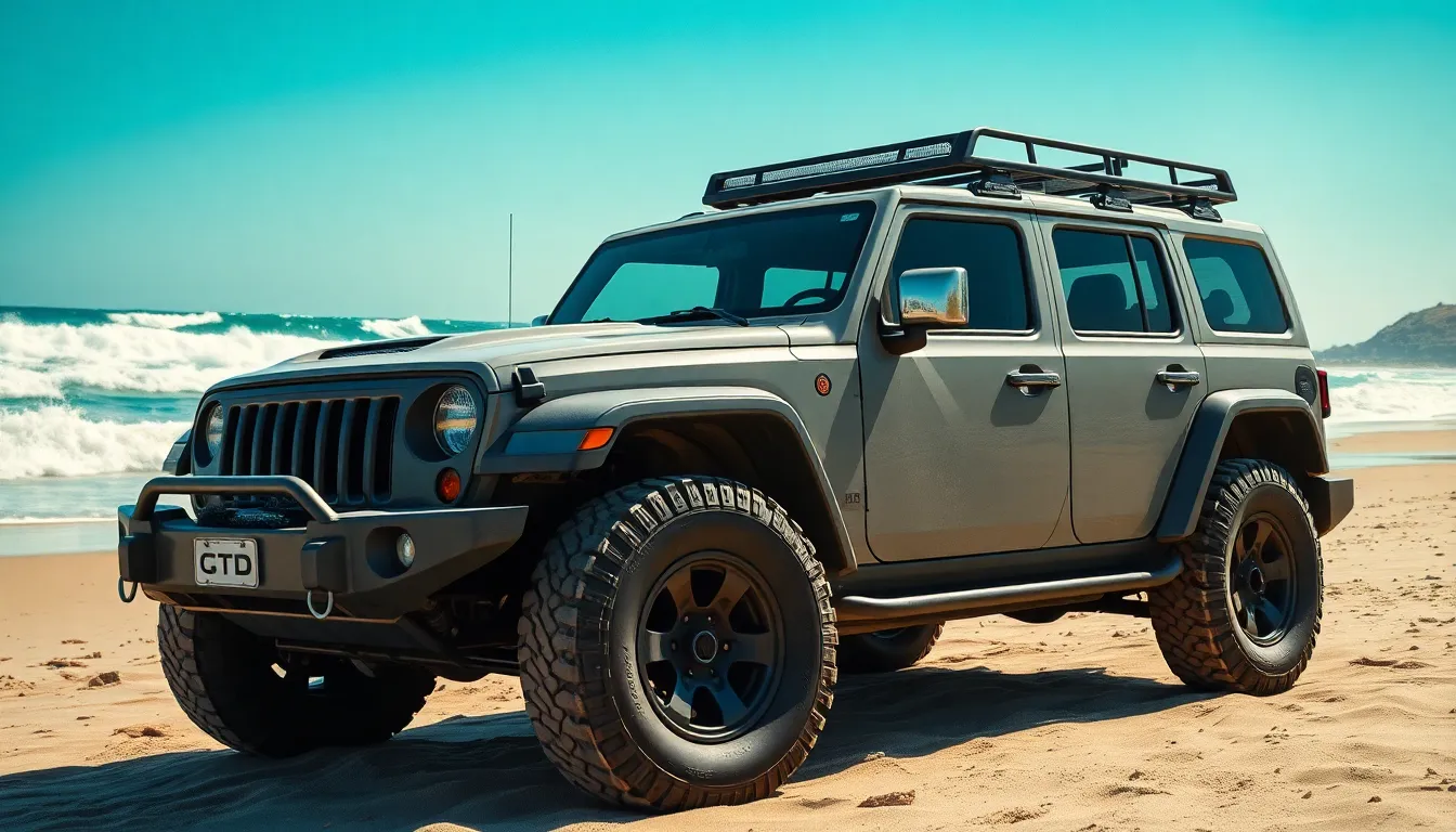 2 beach cars