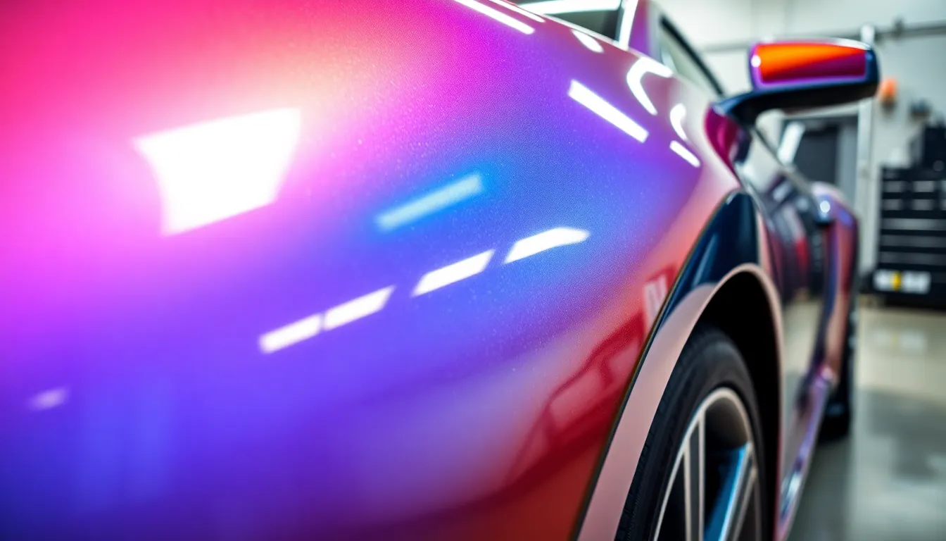 2 candy paint cars