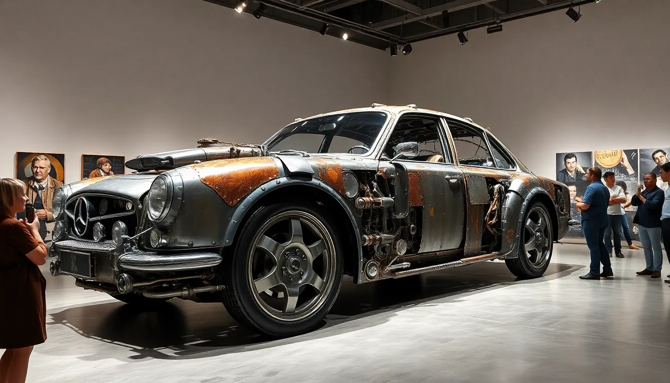 2 cars art