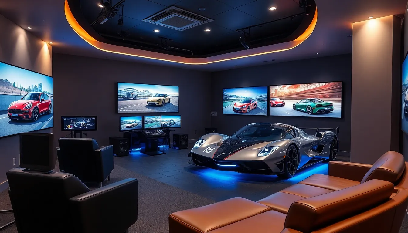 2 cars room