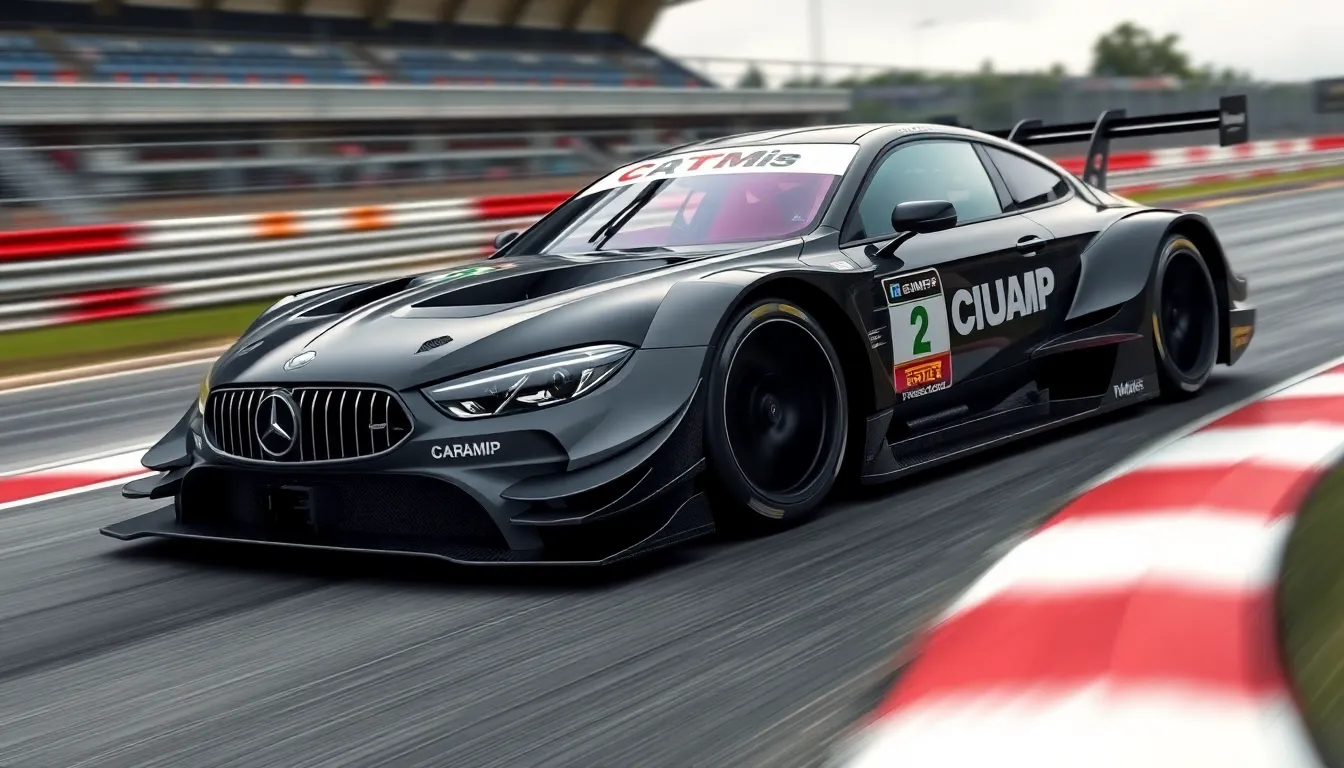 2 dtm cars