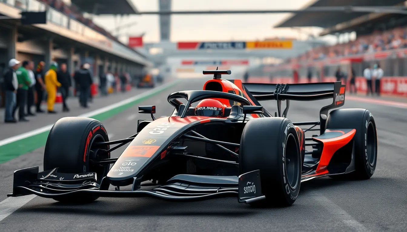 2 f1 cars design