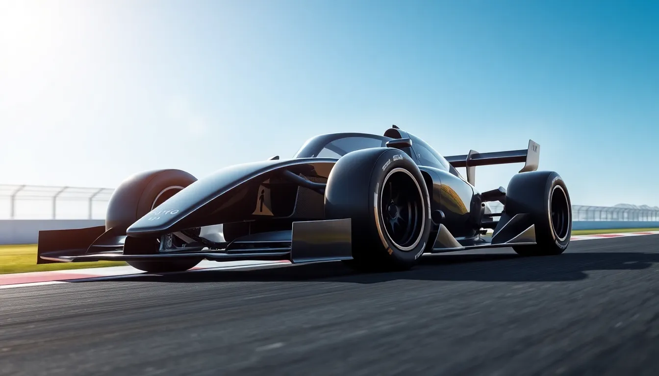 2 f1 cars