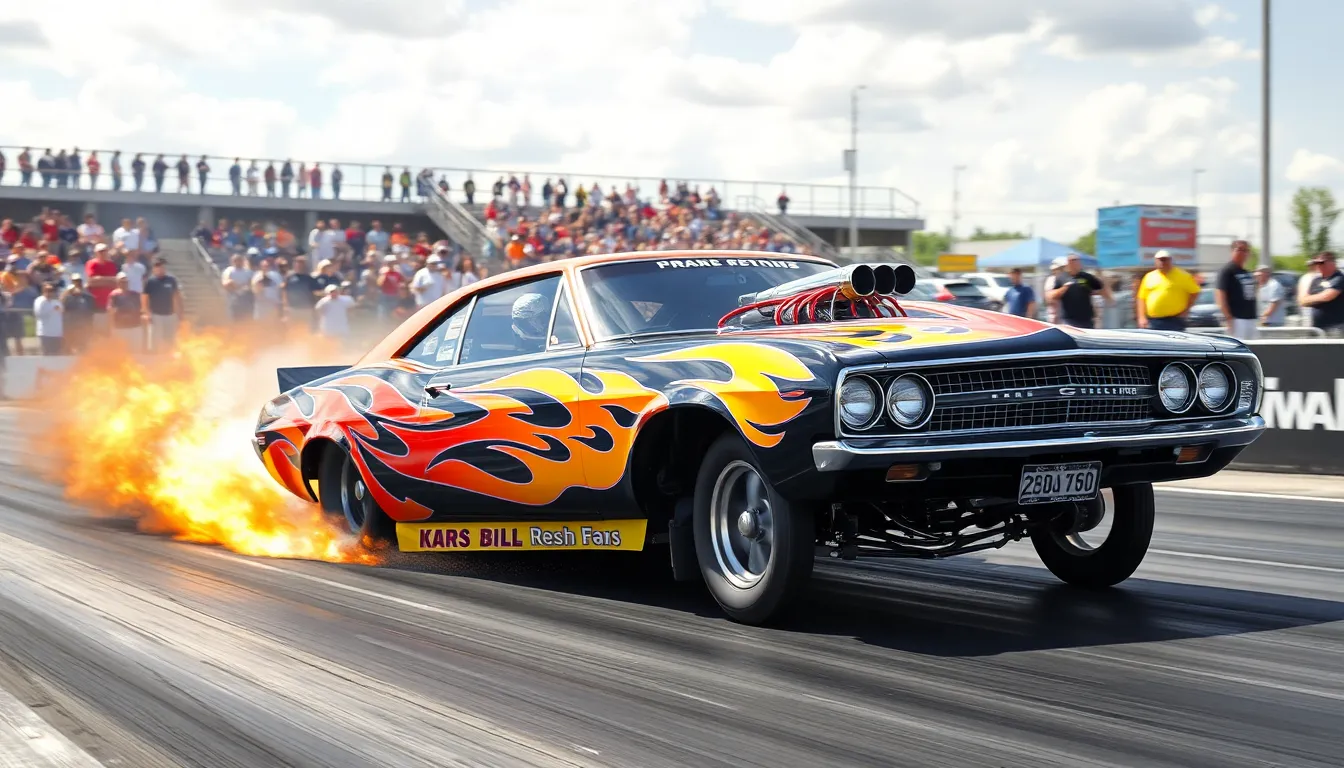 Funny Cars: The Wild World of 330 MPH Drag Racing Machines That Defy Logic 4 2 funny cars