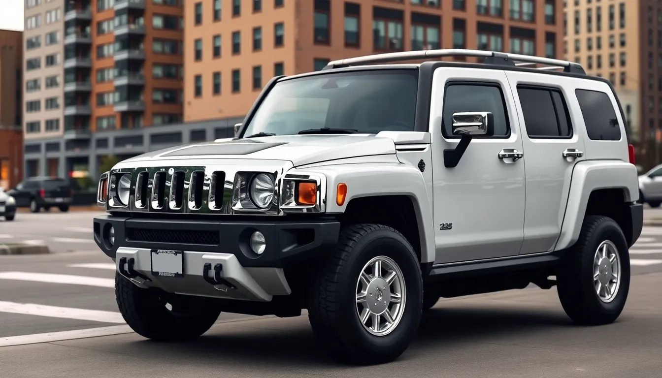 2 hummer cars