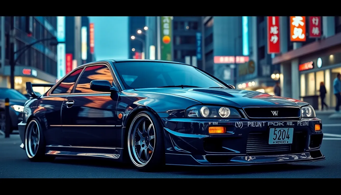 2 jdm cars aesthetic