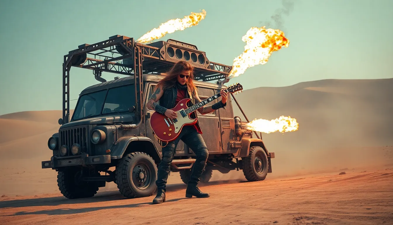 2 mad max cars
