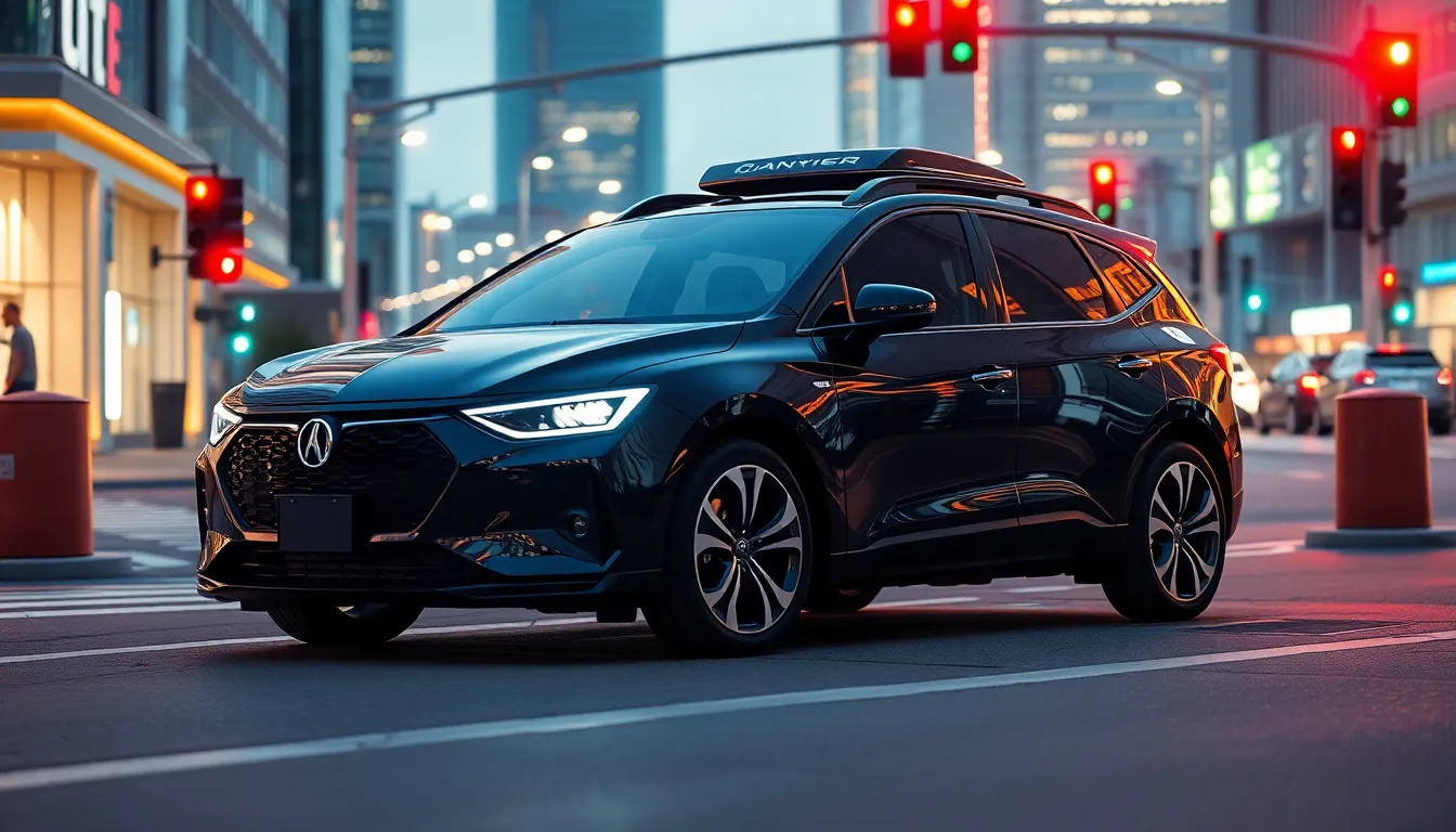 2 modern cars