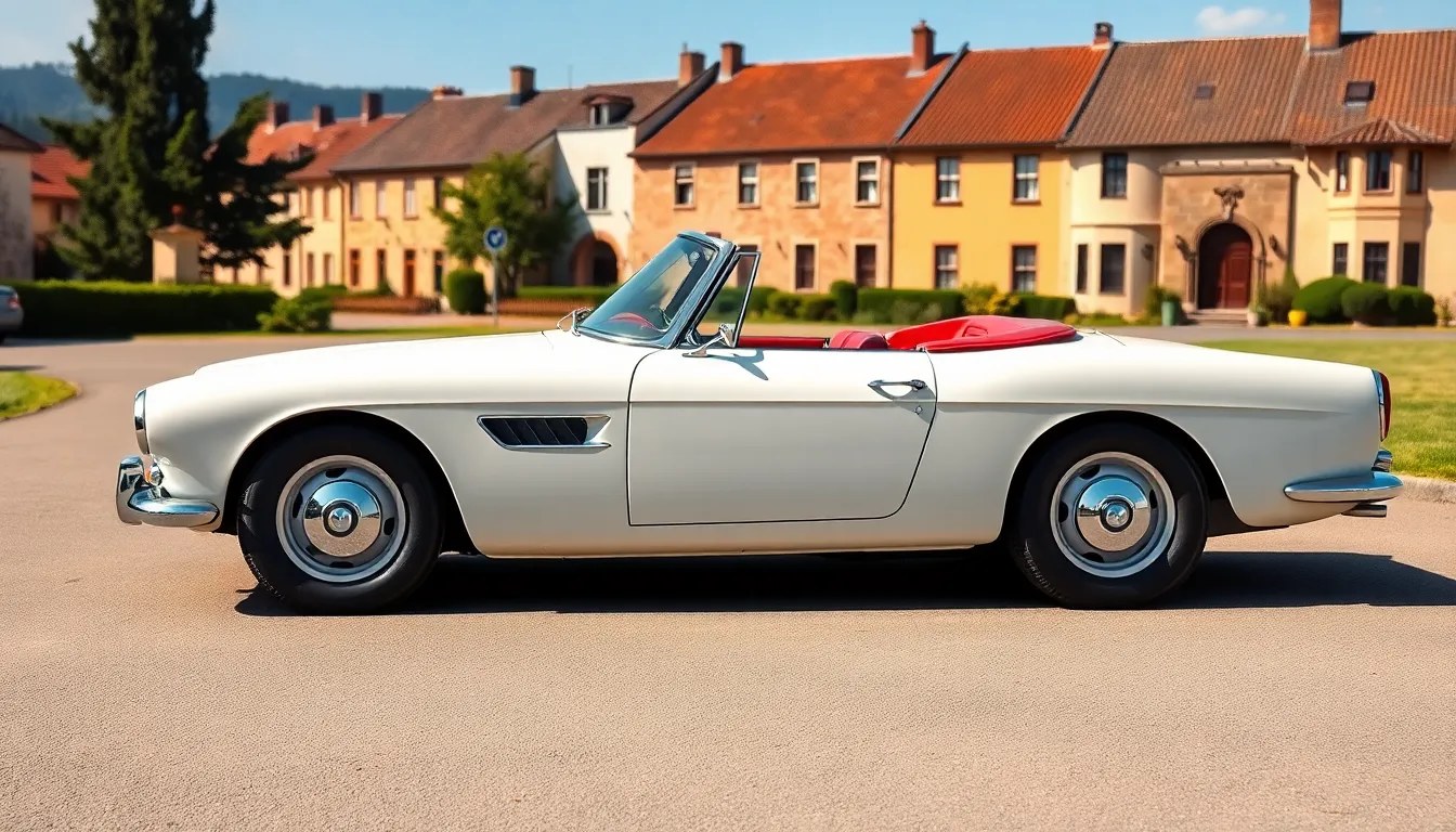 2 old bmw cars