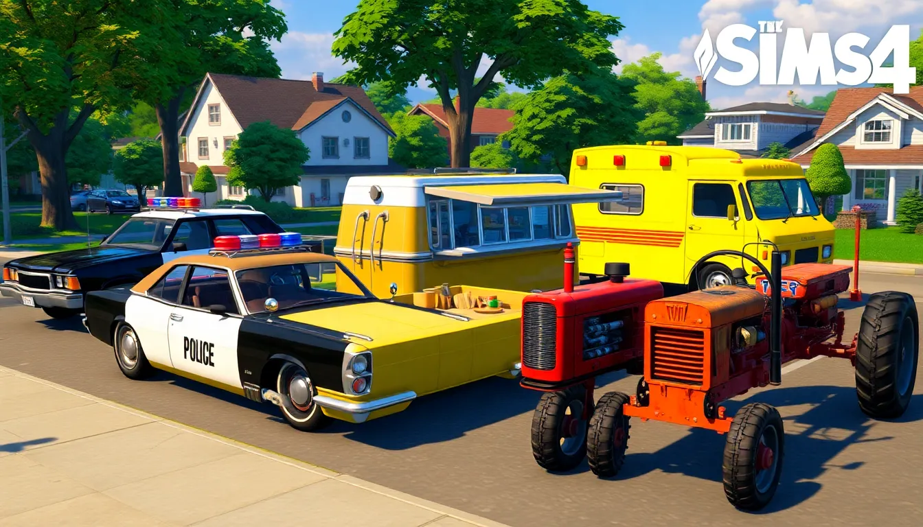 2 sims 4 cars