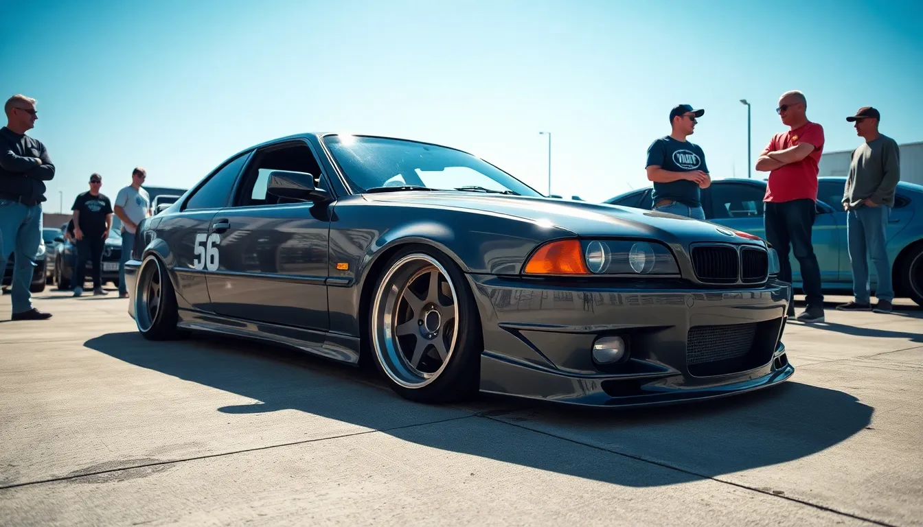 2 slammed cars