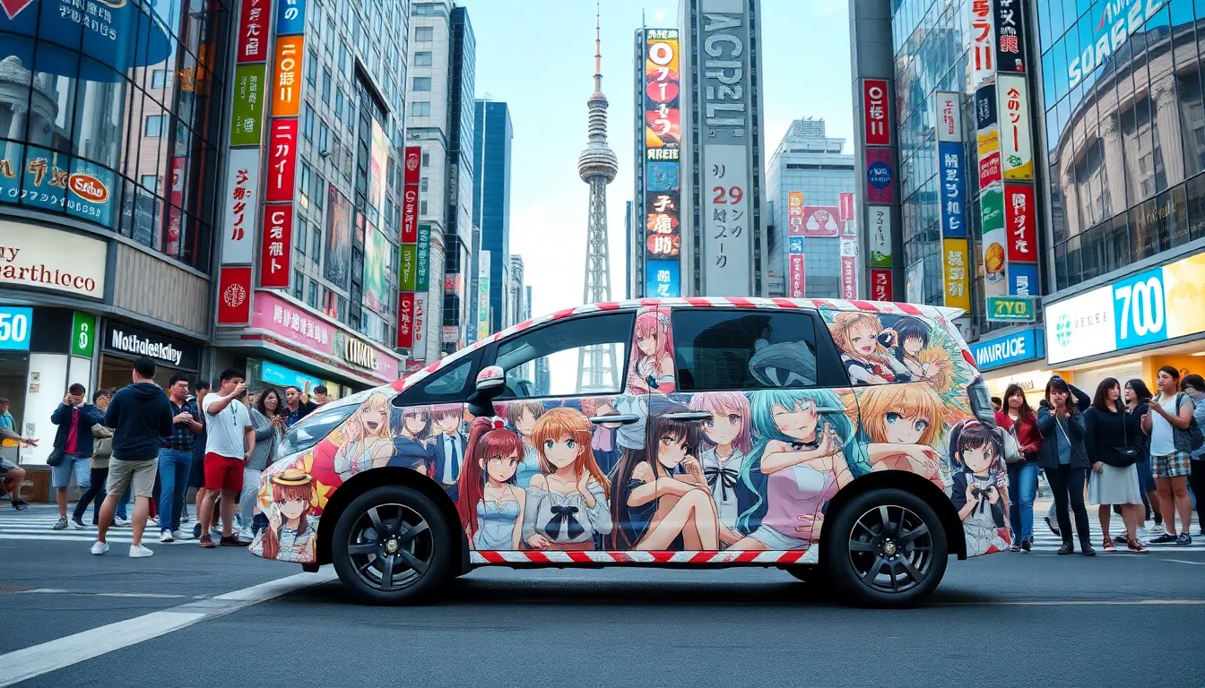 2 tokyo cars aesthetic