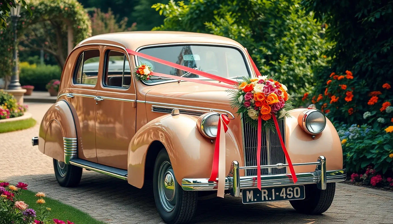 2 wedding cars