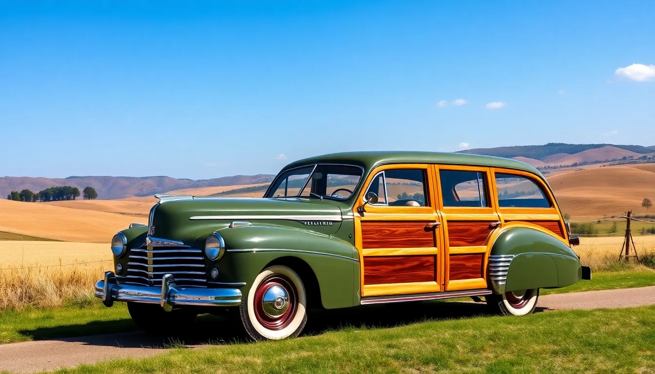 3 1940s cars