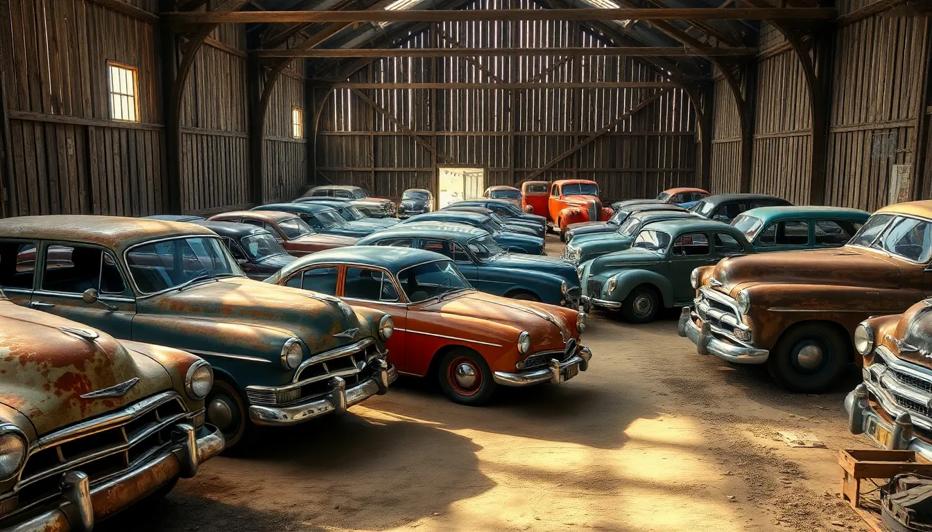 Barn Finds Classic Cars: Hidden Treasures Worth Millions in America's Forgotten Spaces 5 3 barn finds classic cars