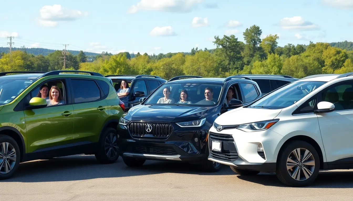 3 big cars