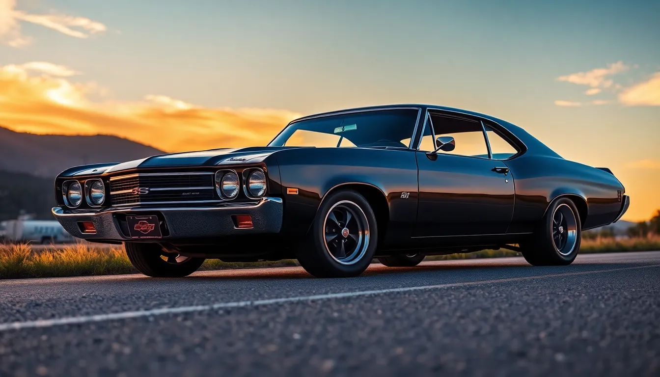 3 chevy muscle cars