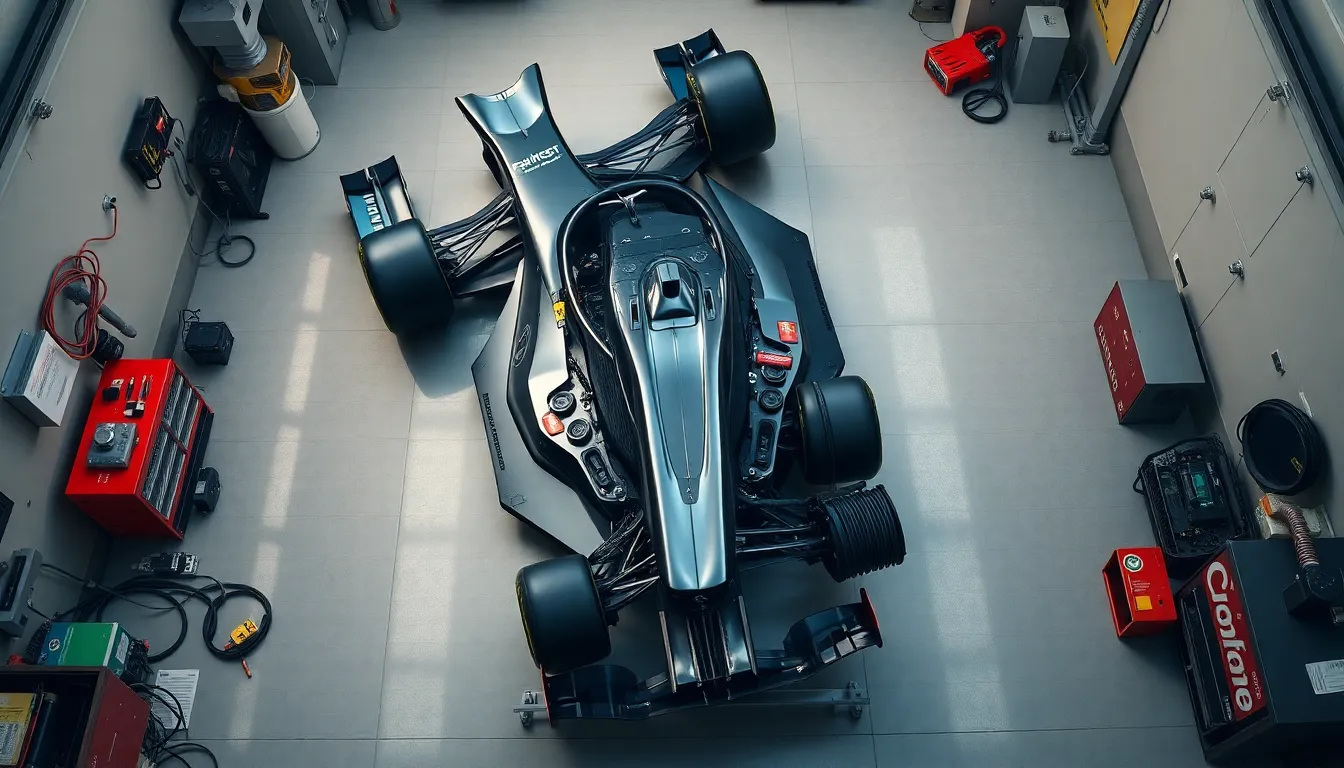 3 f1 cars design