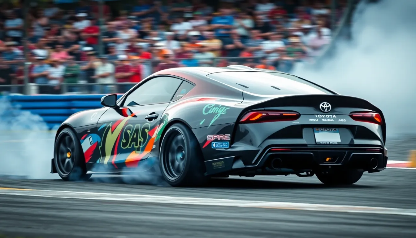 3 japanese drift cars