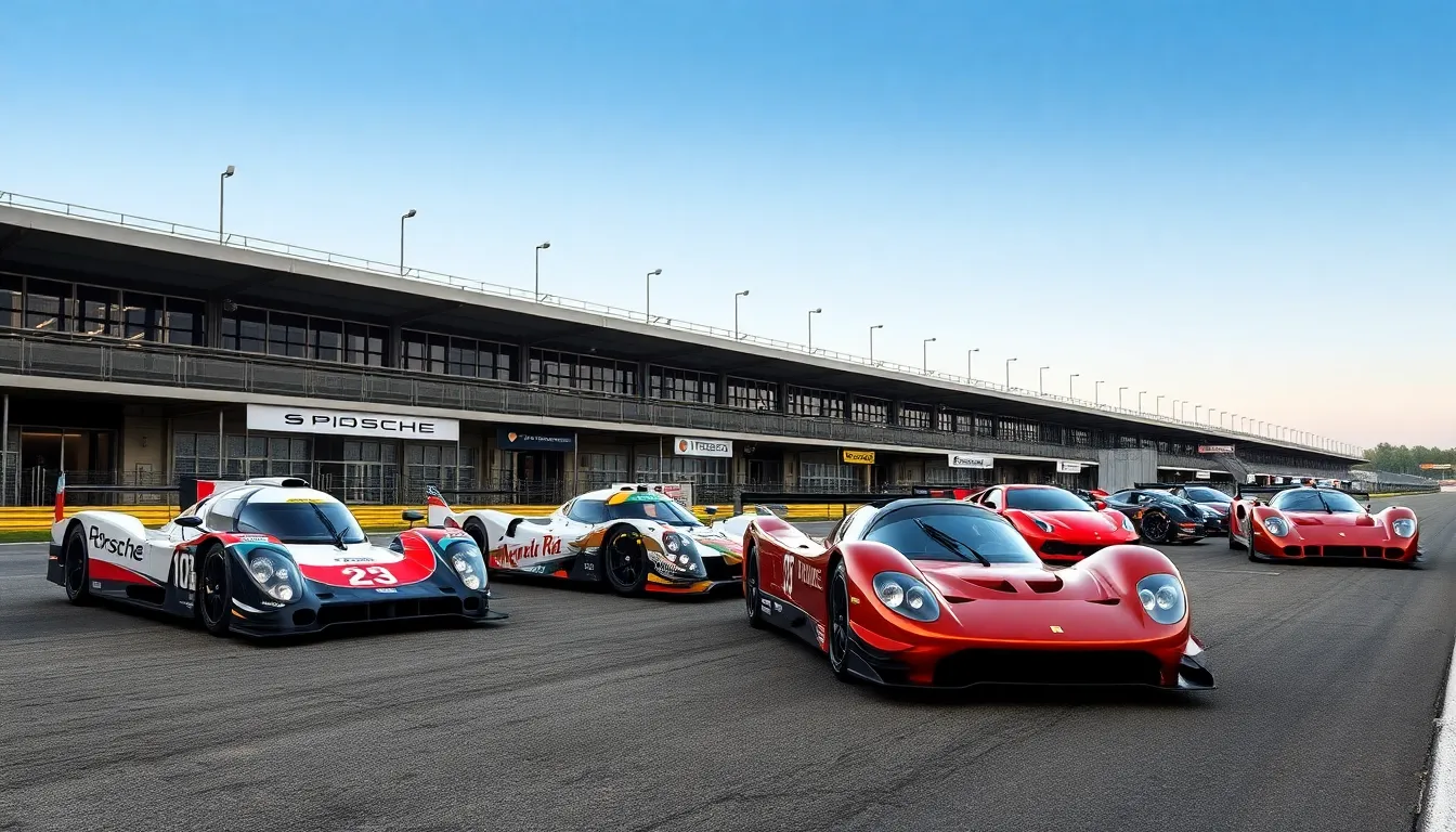 3 le mans cars