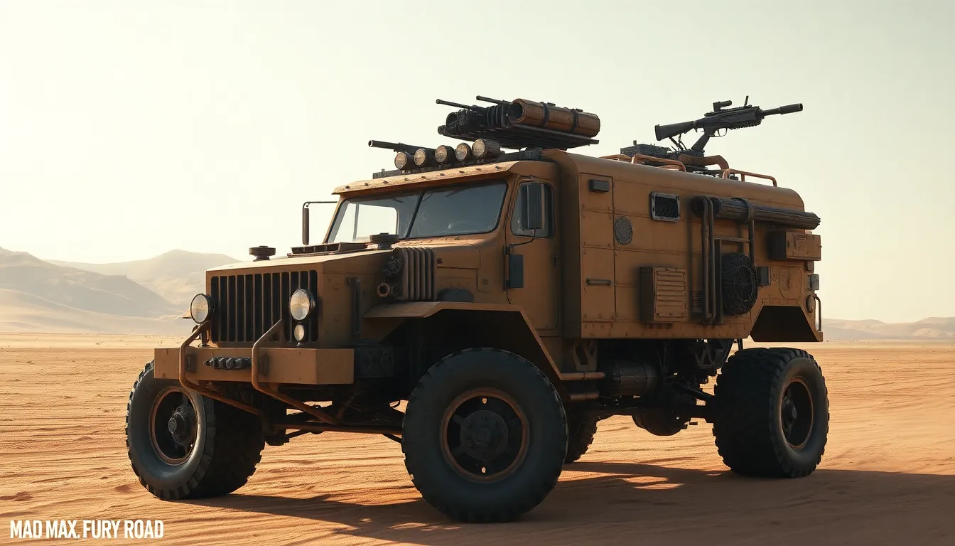 3 mad max cars