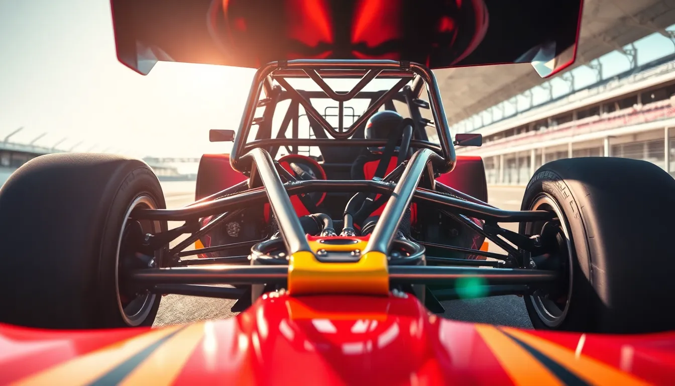 3 race cars