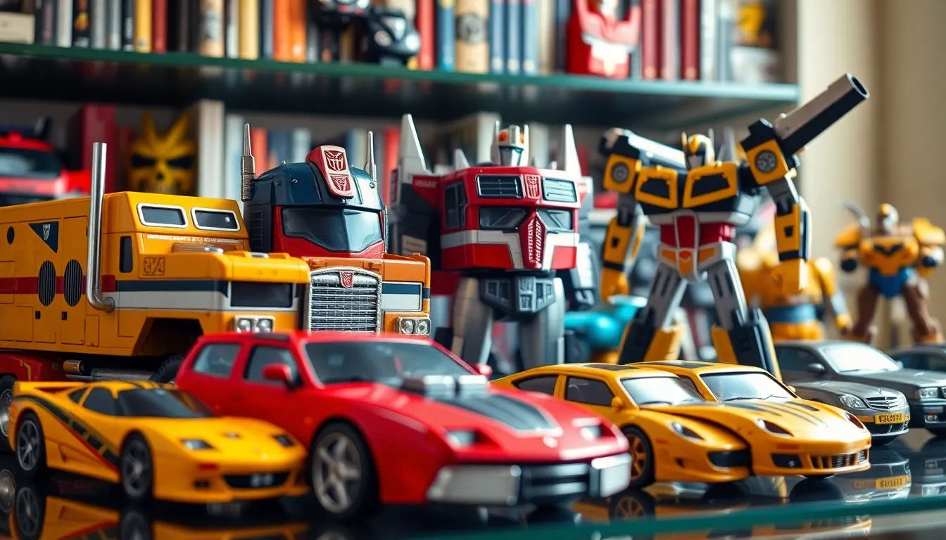 3 transformers cars