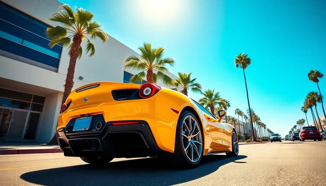 3 yellow cars