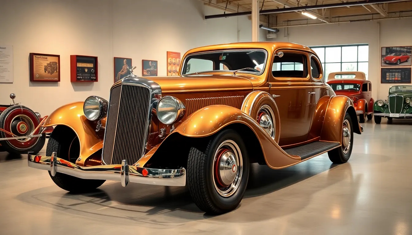 4 1930s cars