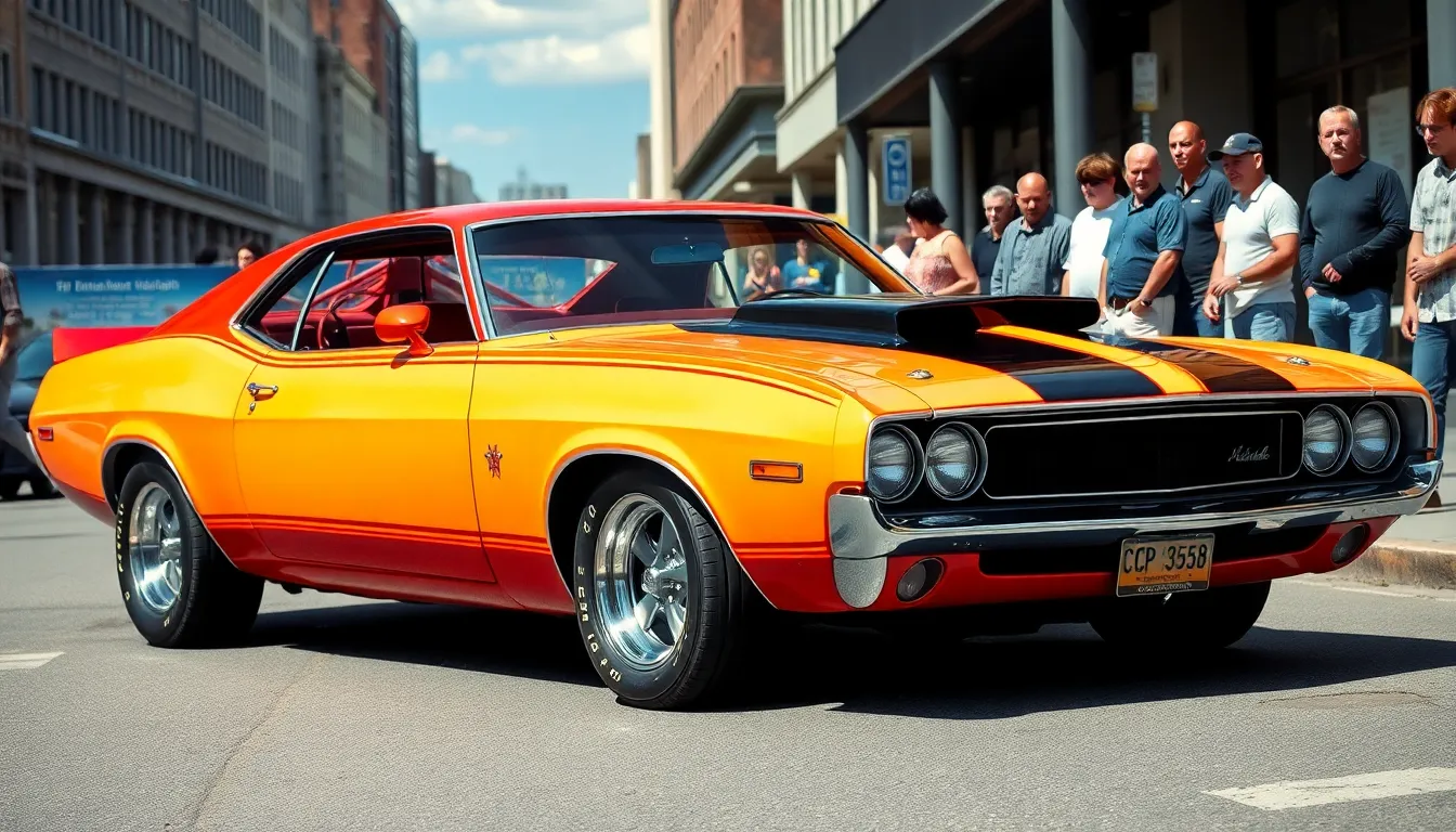 4 60s muscle cars