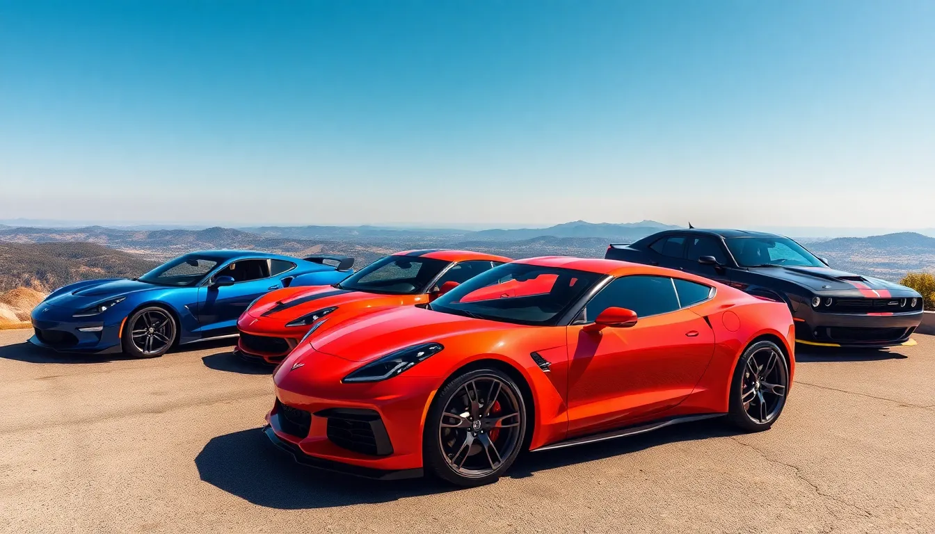 4 beautiful cars