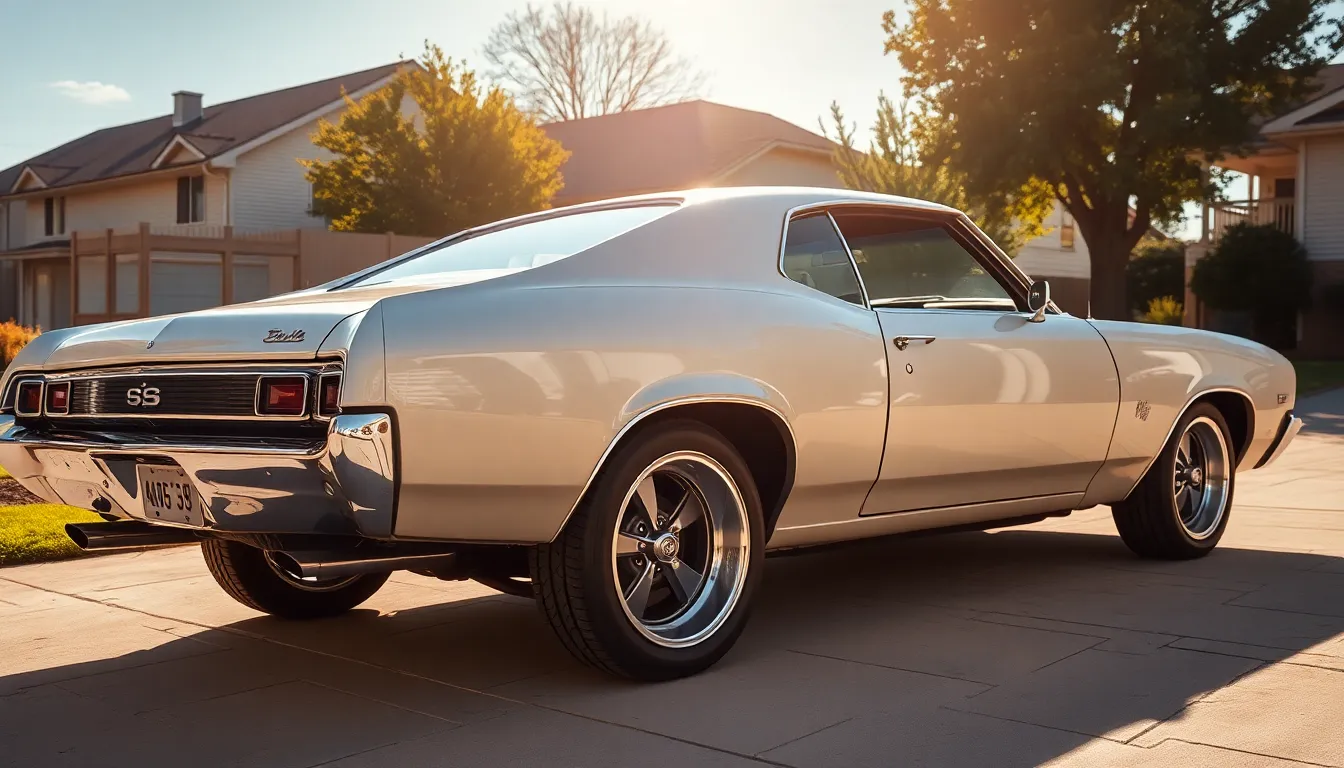 4 chevy muscle cars