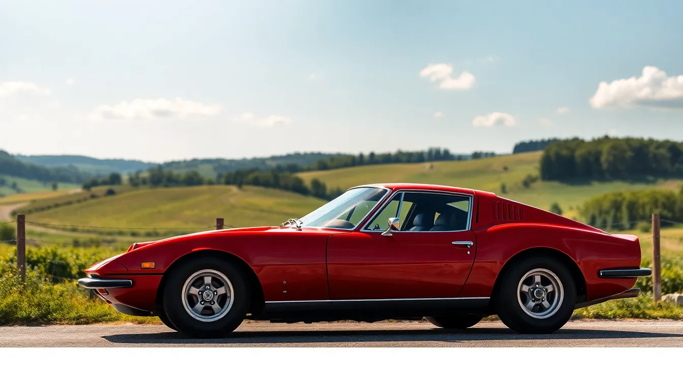 4 classic sports cars