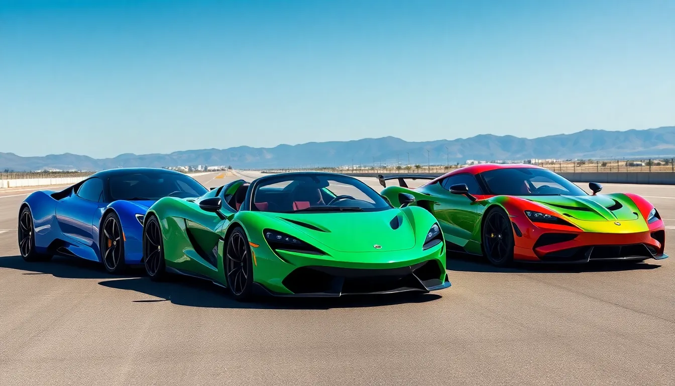 4 expensive cars