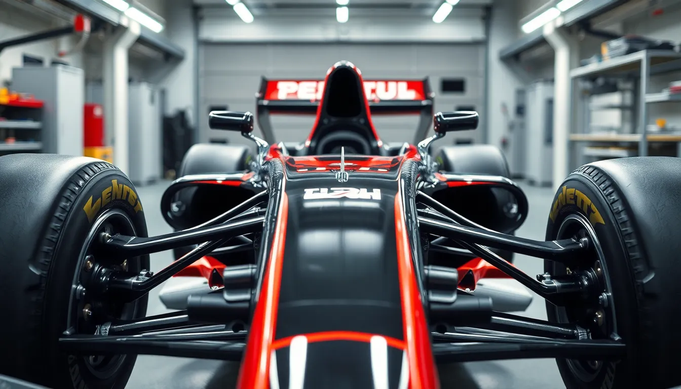 4 f1 cars design