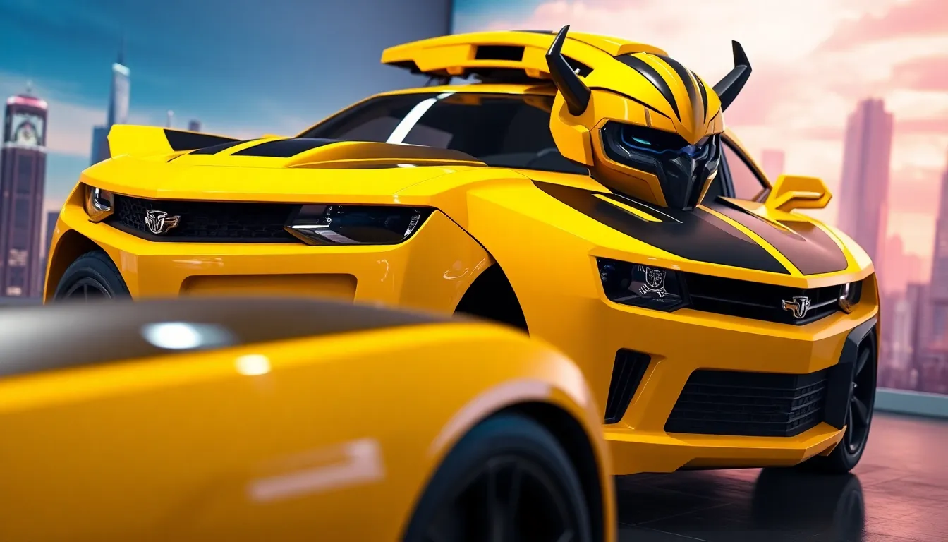 4 transformers cars