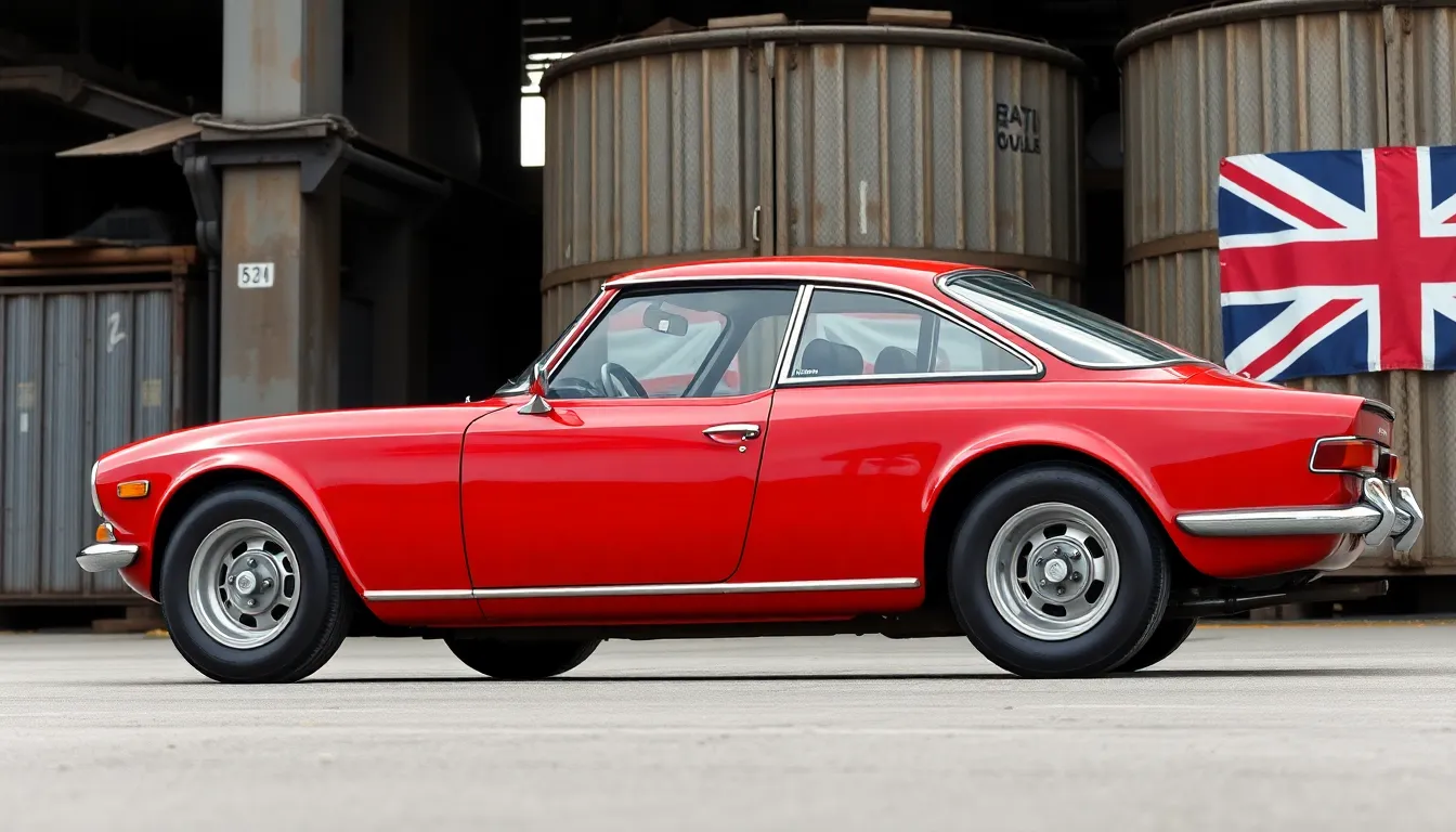 4 triumph cars