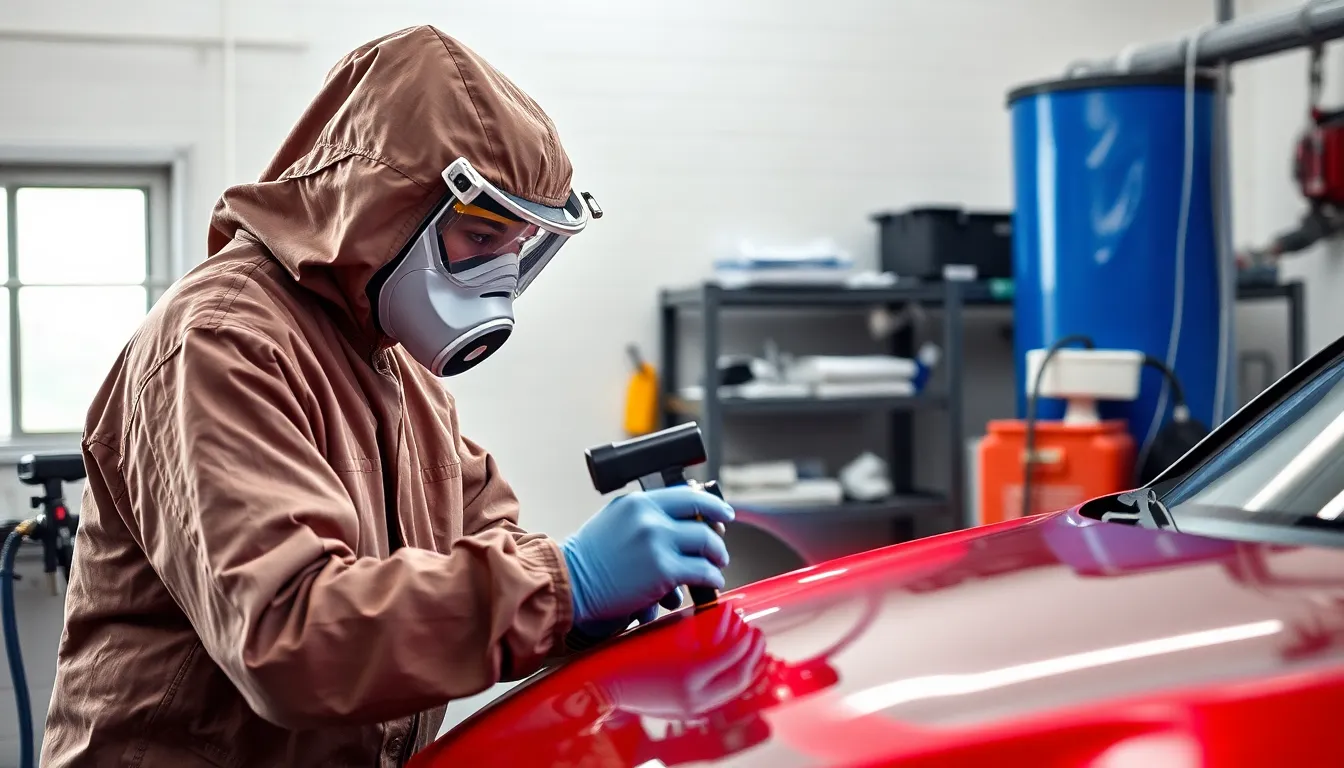 5 cars painting