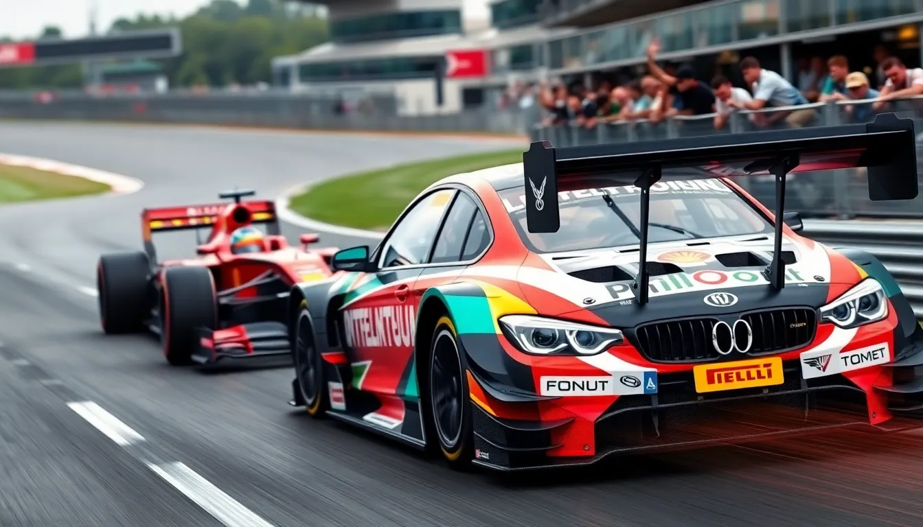 5 dtm cars