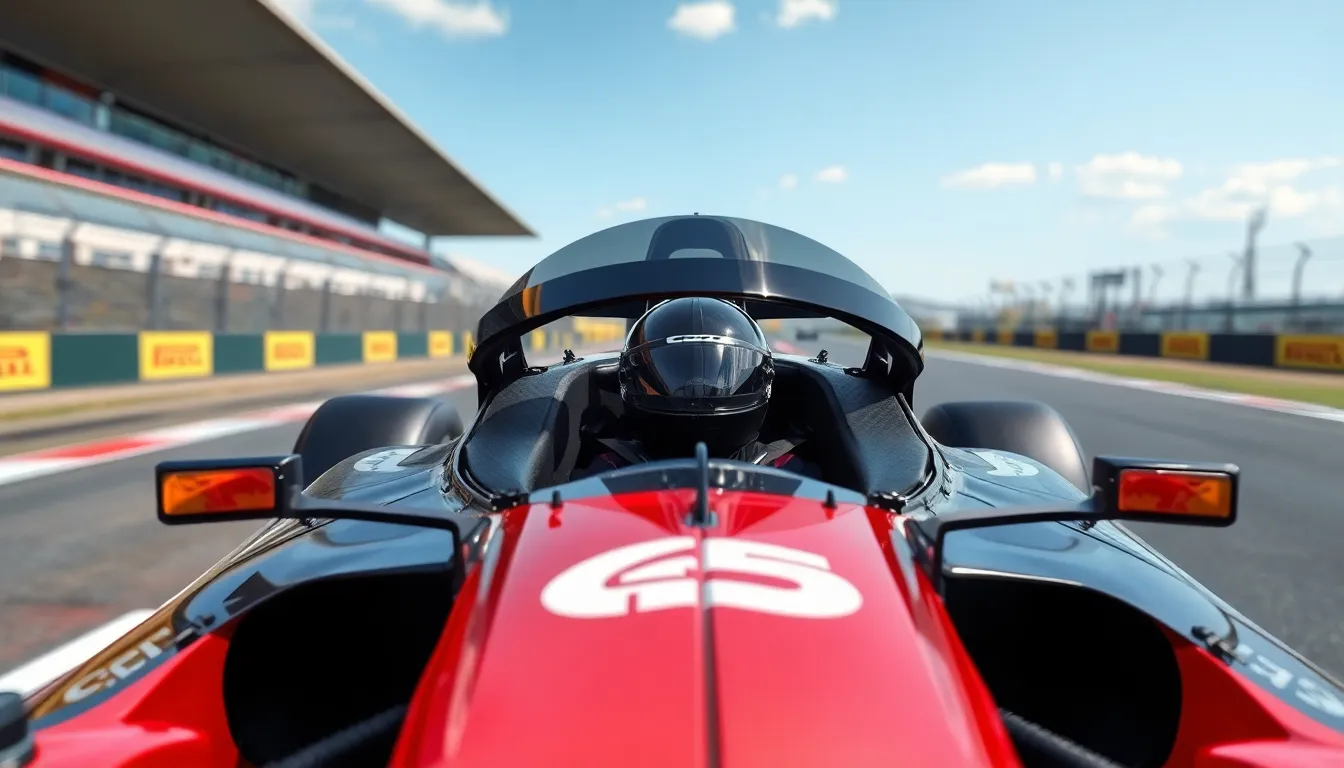 5 f1 cars
