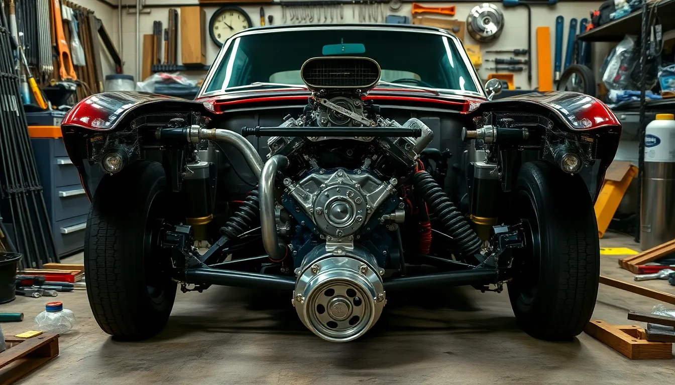 5 hot rods cars