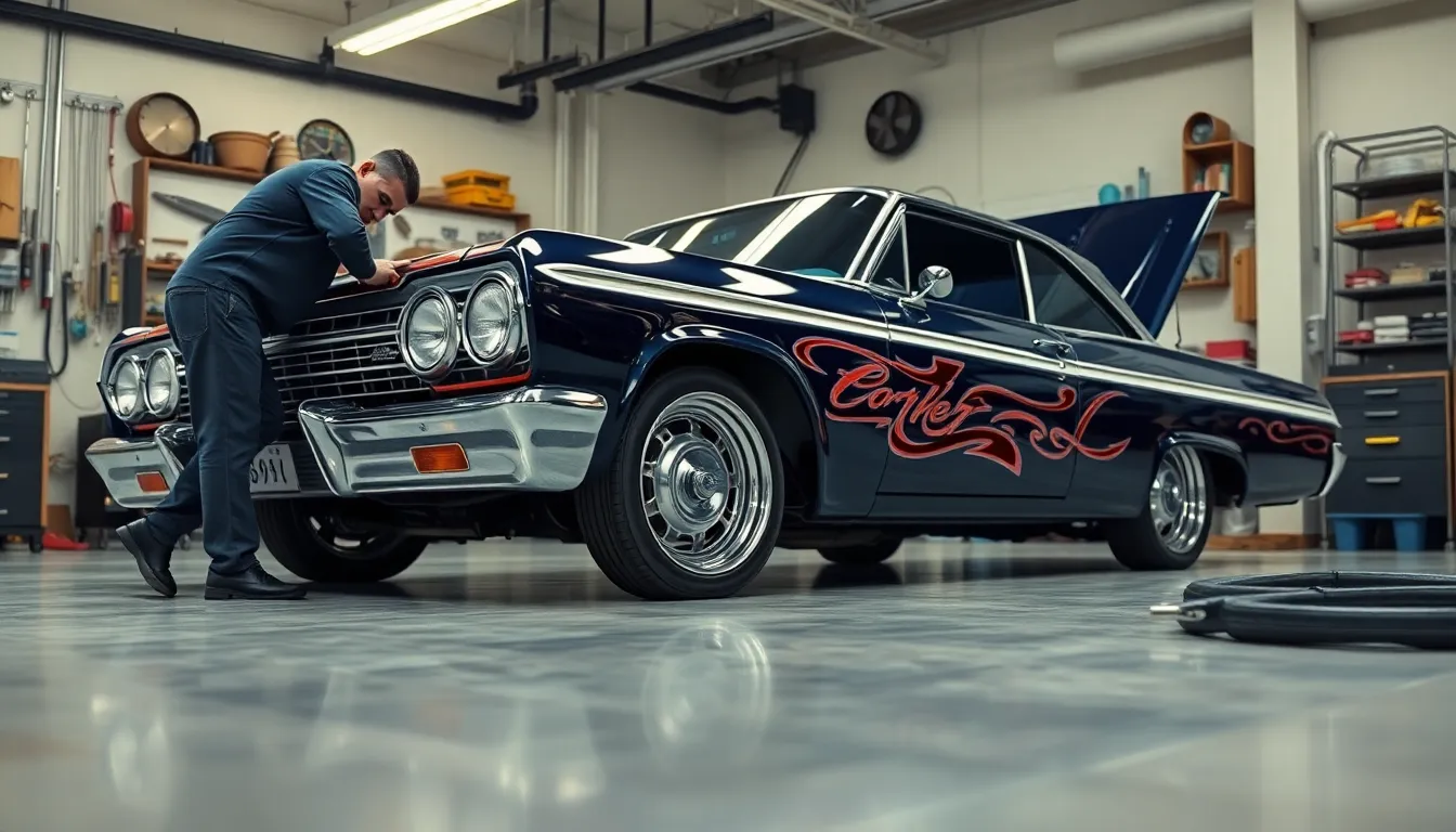 5 low riders cars