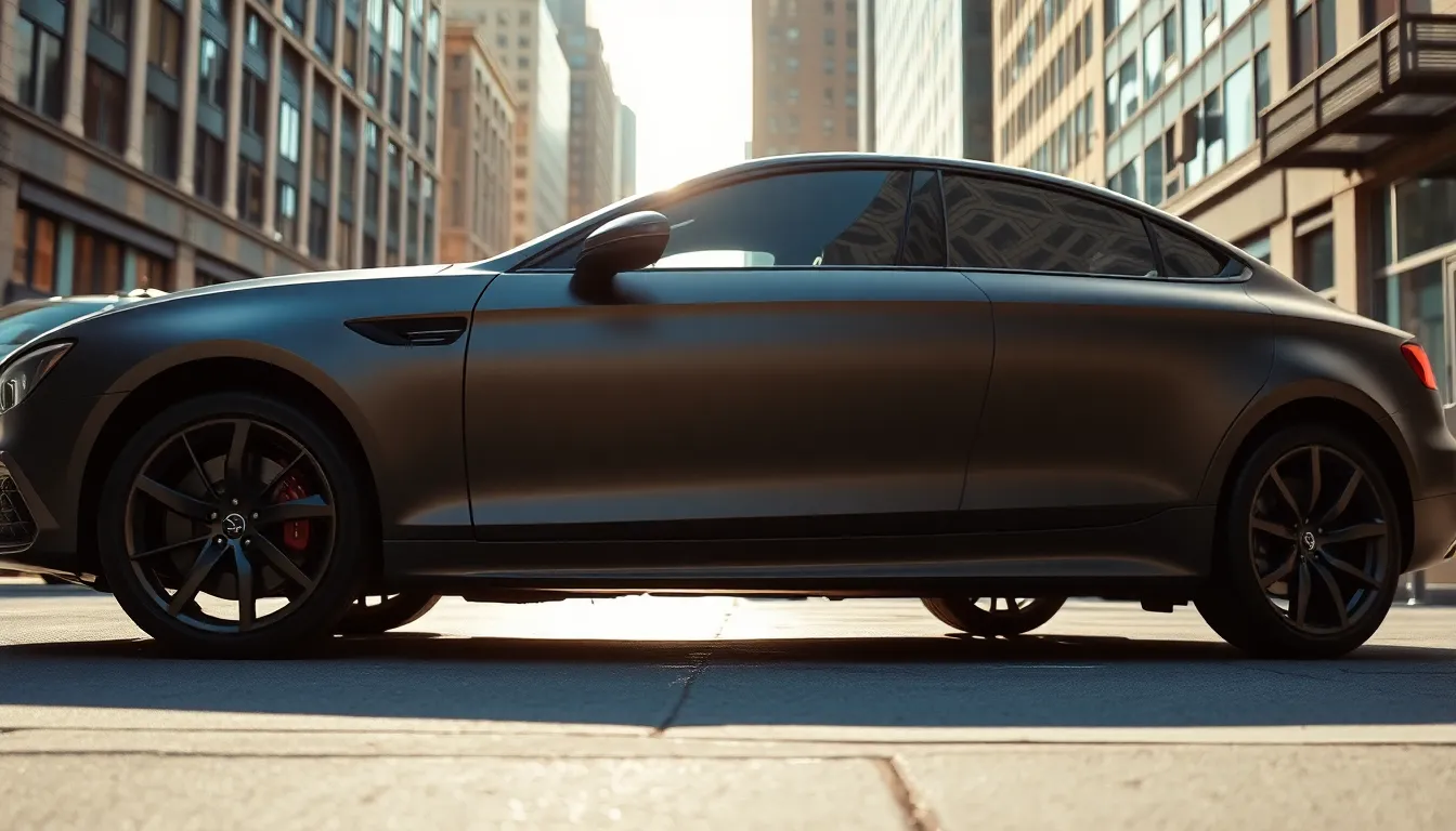 5 matte cars